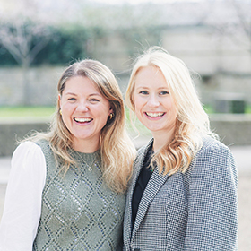 2 women smiling for photo
